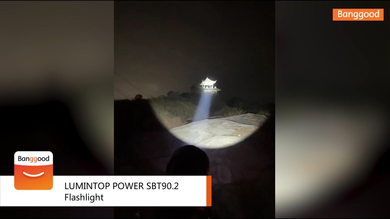 LUMINTOP POWER SBT90.2 7000LM 2000M Flashlight - Shop on Banggood