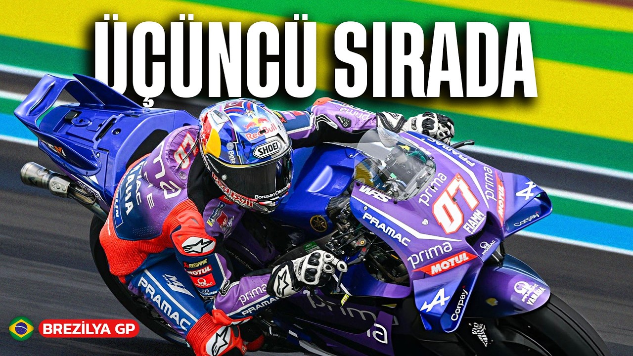 Toprak MUHTEŞEM BAŞLADI, ÜÇÜNCÜ SIRADA!: MotoGP 2026 Brezilya GP Cuma - MotoGP Defteri