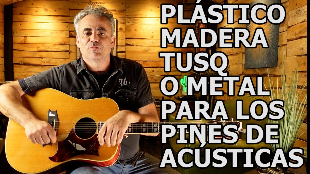 COMPARATIVA SONORA ENTRE PINES DE ACÚSTICA, LA MOD BARATA Y QUE NO REQUIERE DE LUTHIER