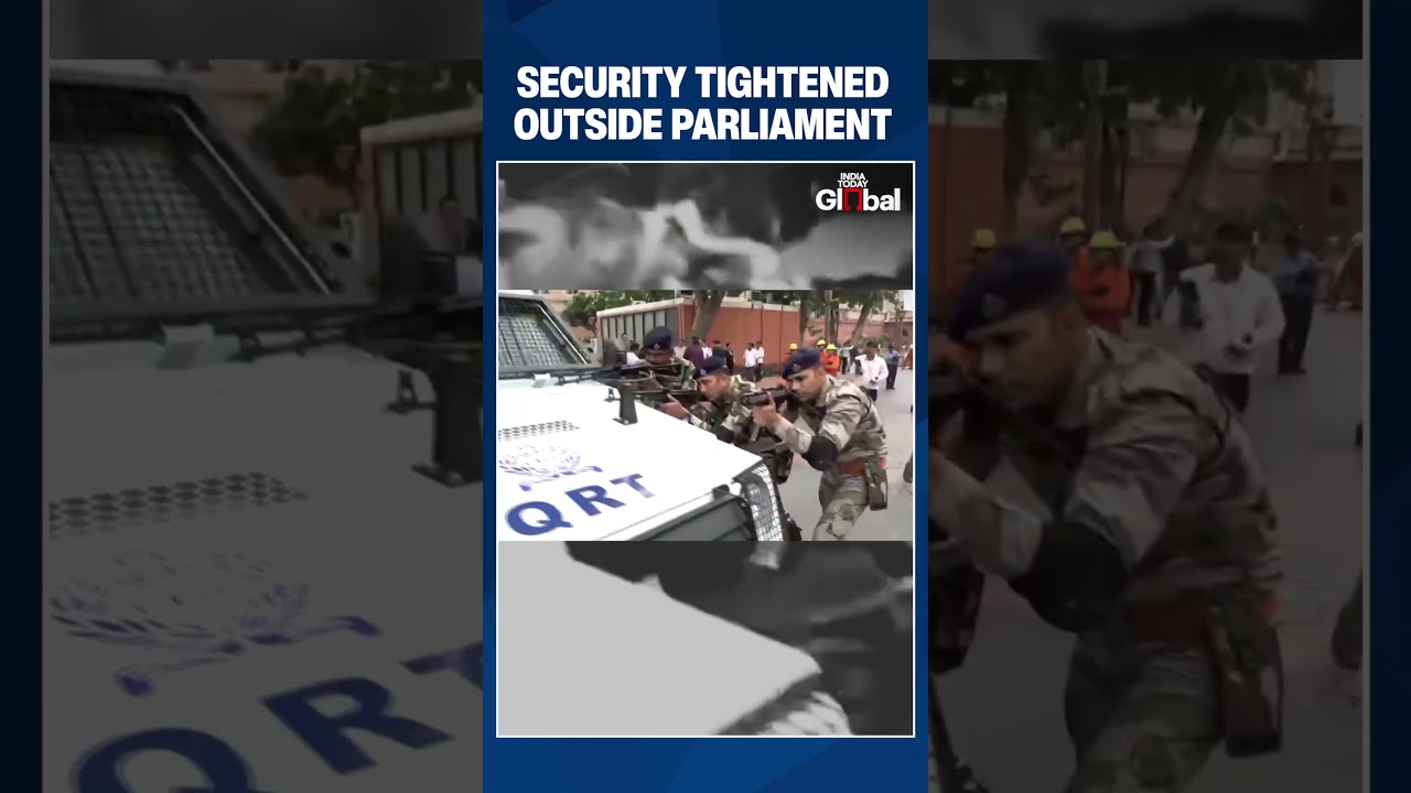 Delhi: Heavy Security Tightened Outside Parliament Amid CJP Protest Intensifies