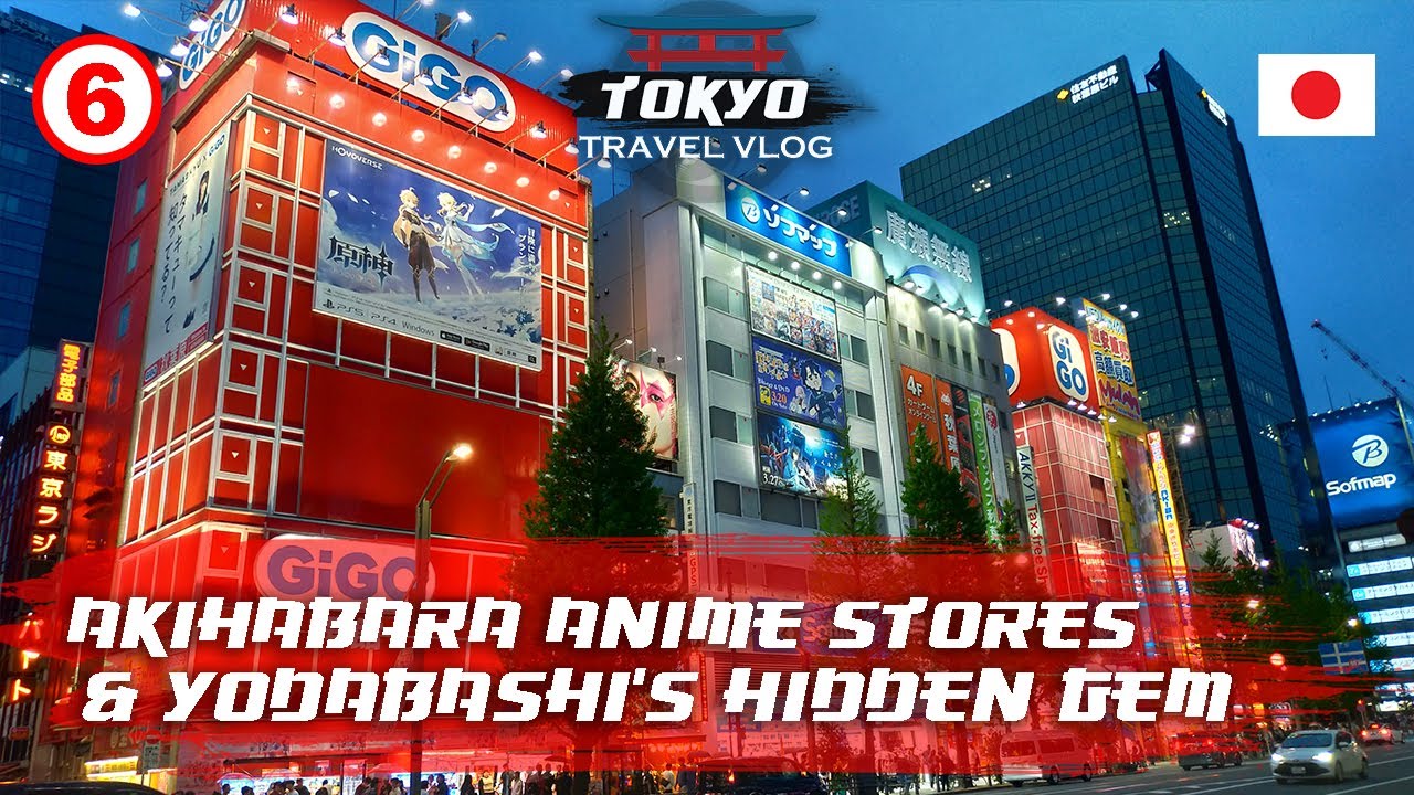Anime Shopping in Akihabara and Gyukatsu Kyoto Katsugyu at Yodabashi | 🇯🇵 Tokyo Japan Travel Vlog 6
