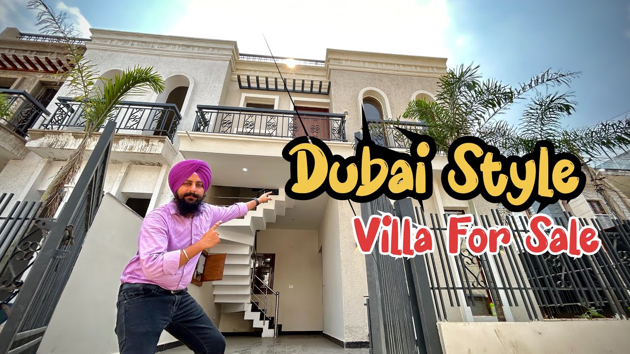 4 Bhk Dubai Style Villa For Sale | Ready to Move Property | House Tour