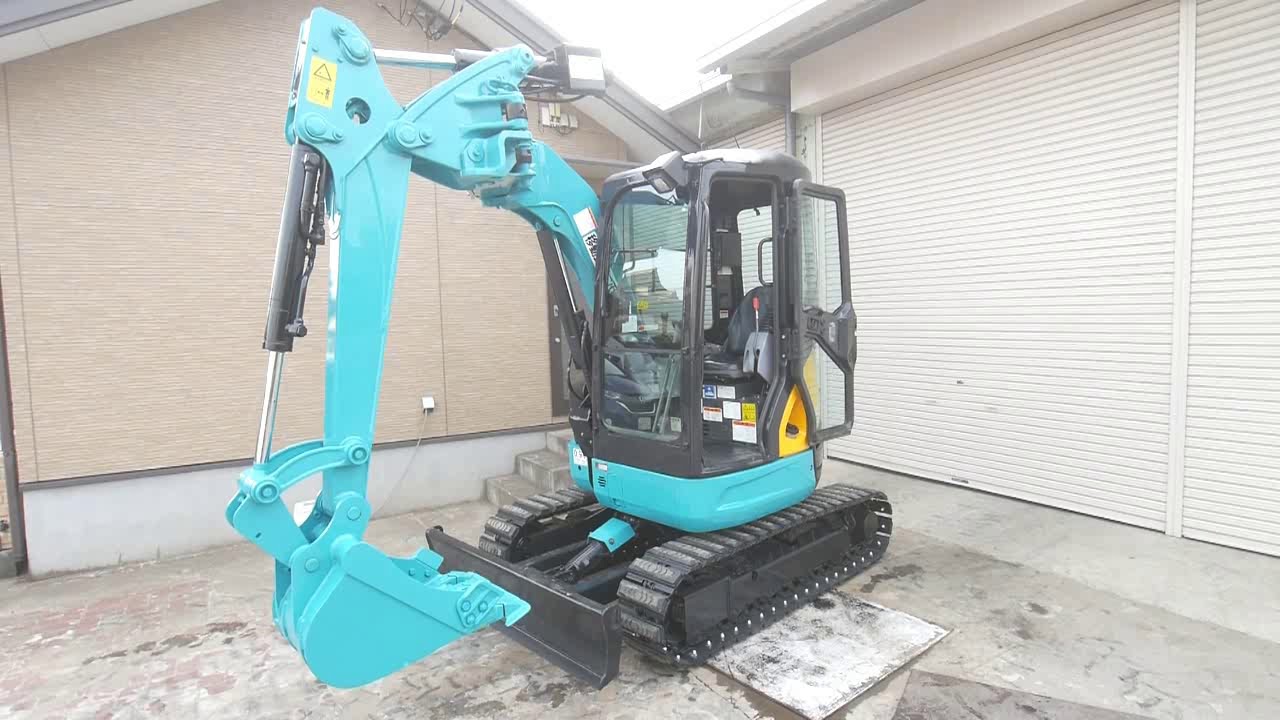 クボタ　RX306　油圧ショベル　キャビン