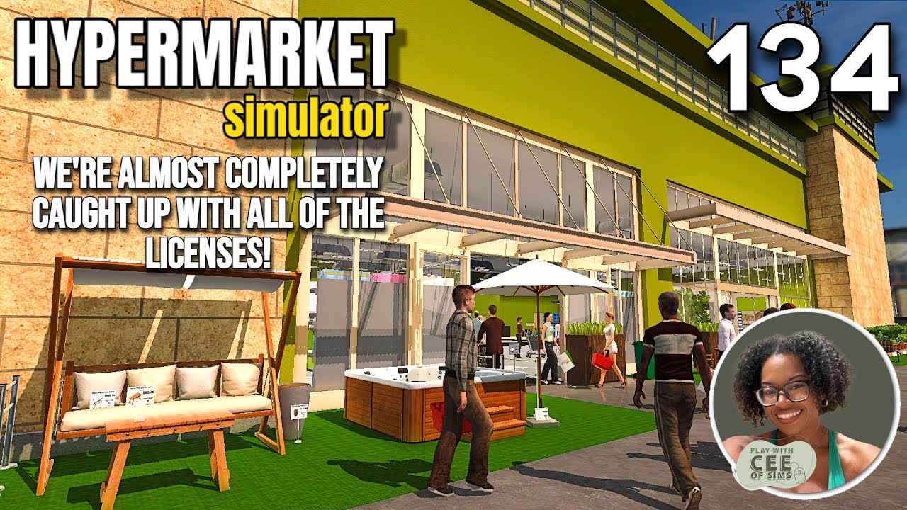 We're Almost COMPLETELY Caught Up With The Licenses In Hypermarket Simulator! | EP #134