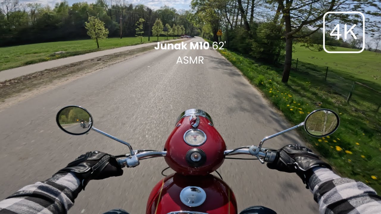 Retro Junak M10 1962 POV Ride