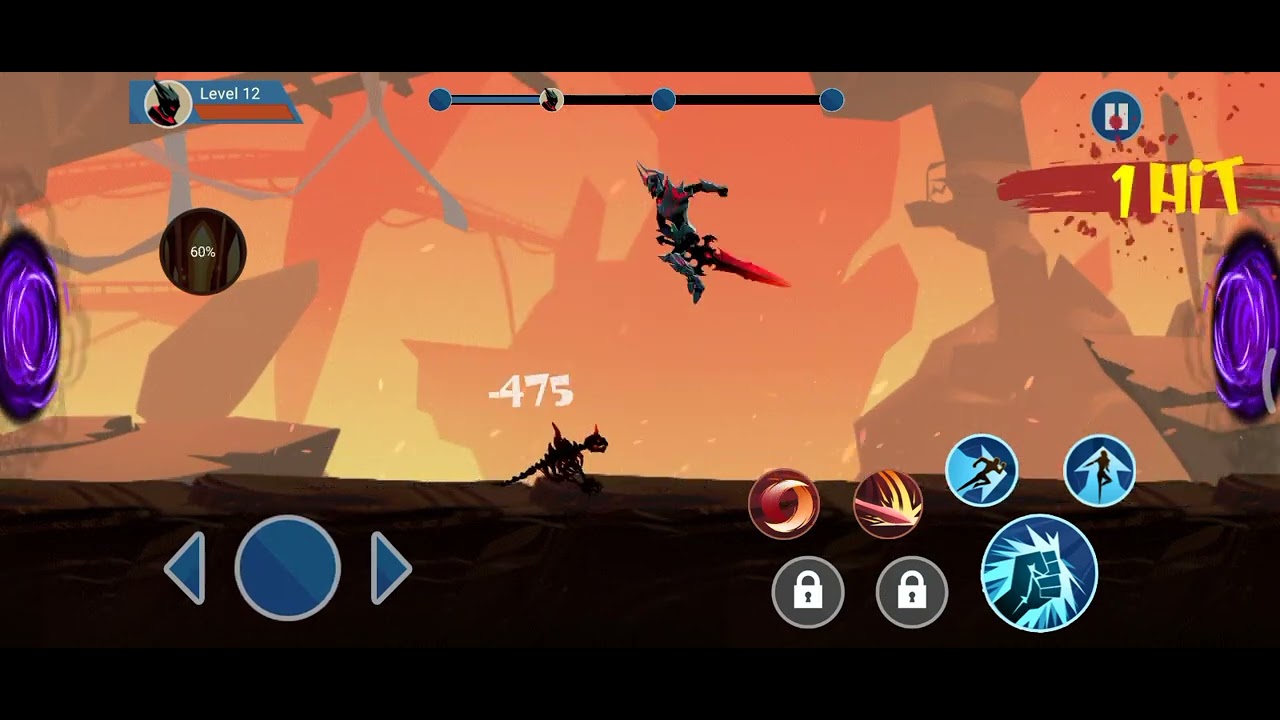 SHADOW FIGHTER IS UPGRADED l shadow fighter vs eagle. l part 3