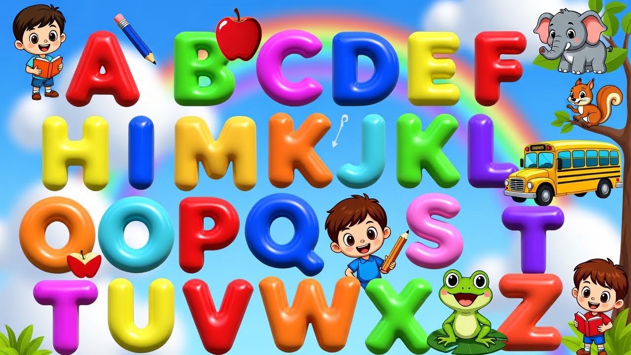 Alphabet Song for Toddlers | ABC Learning Fun