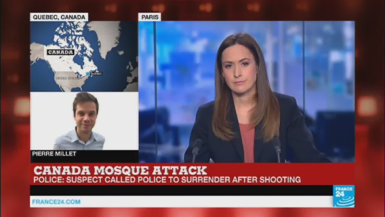 Deadly terrorist attack on Quebec City mosque: Suspect called police to surrender