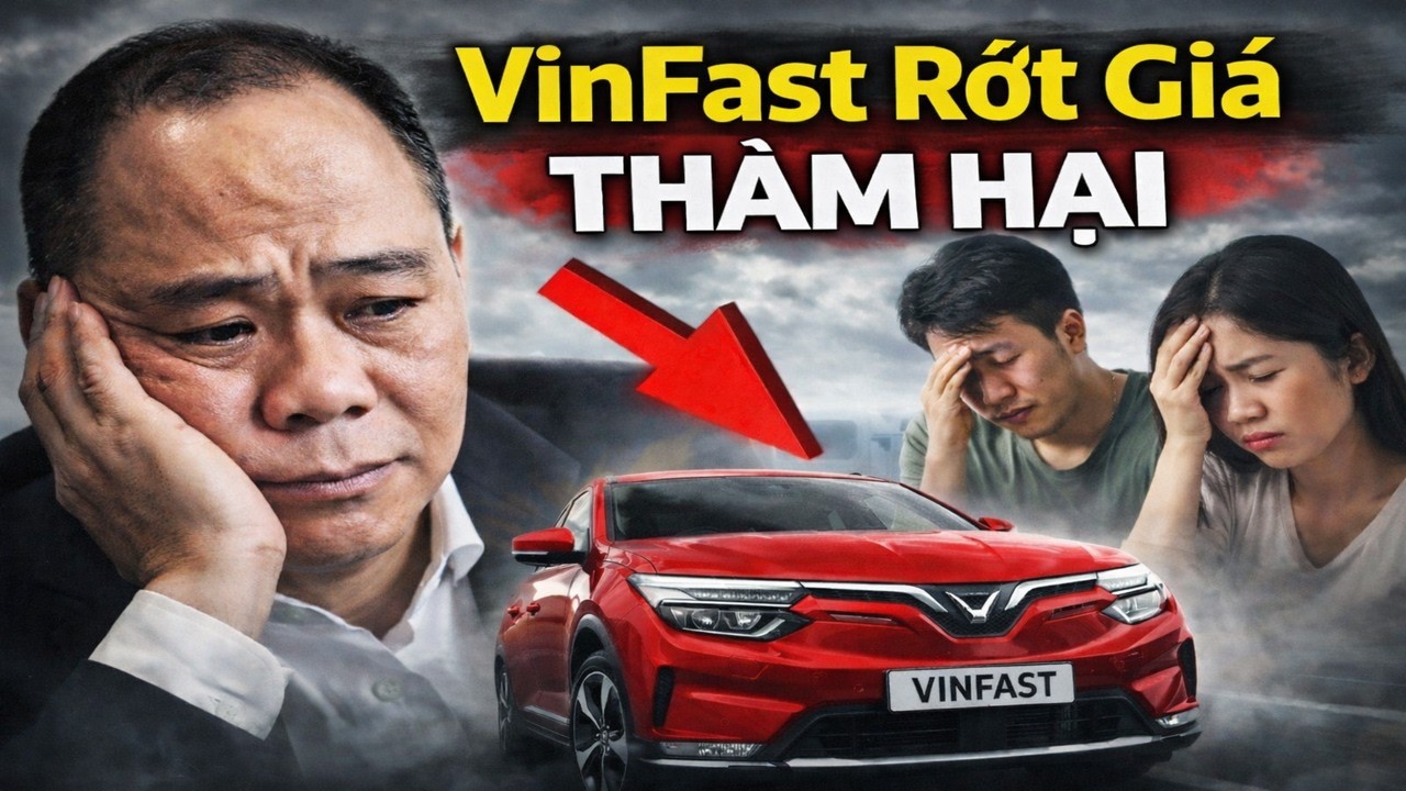 Xe VinFast Rớt Gi&aacute; Thảm Hại &ndash; Người D&ugrave;ng Kh&oacute;c R&ograve;ng?