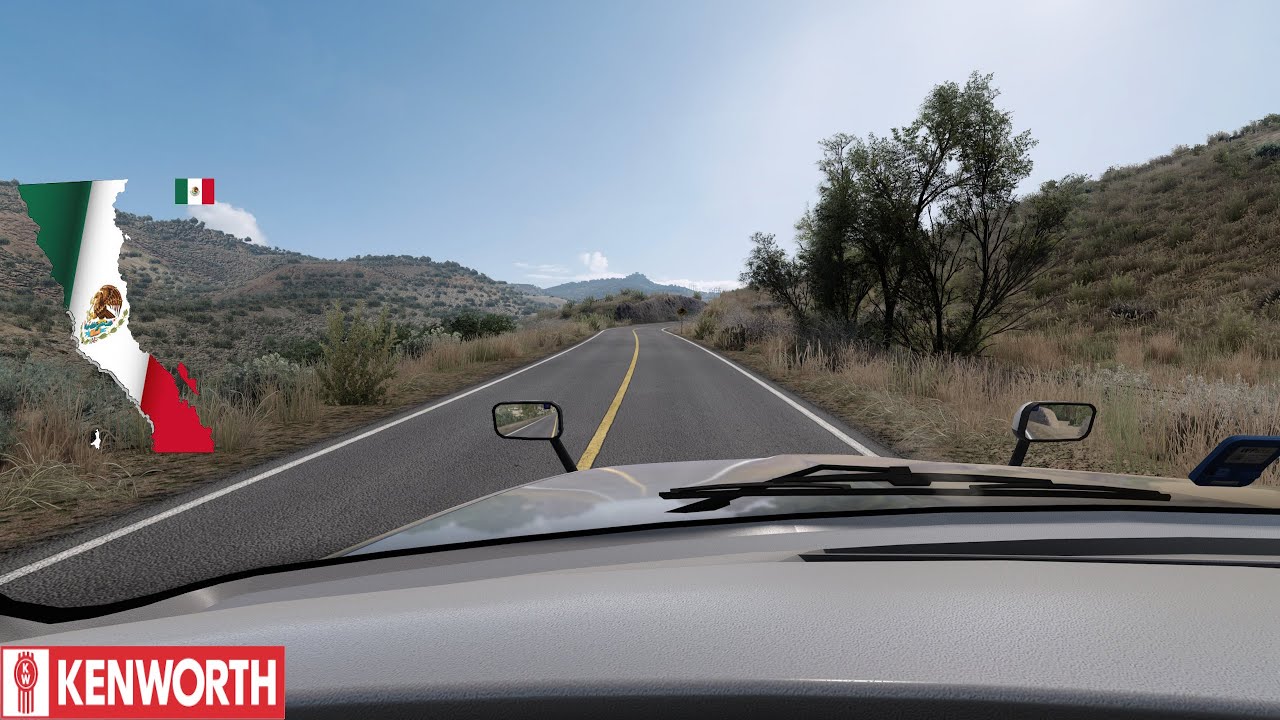 ATS 1.57 || TIJUANA - GUERRERO NEGRO || KENWORTH T680 || CUMMINS ISX 12 370 || #bajacalifornia
