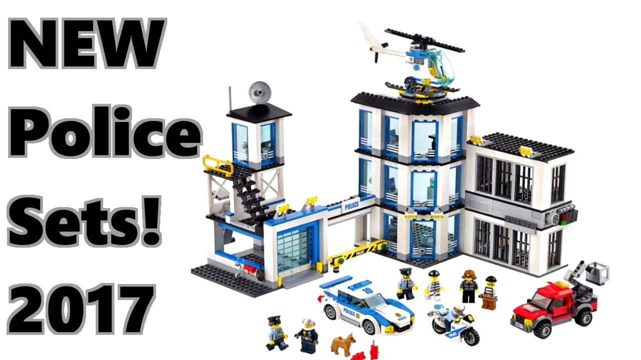 NEW! Lego City 2017 Police Sets!