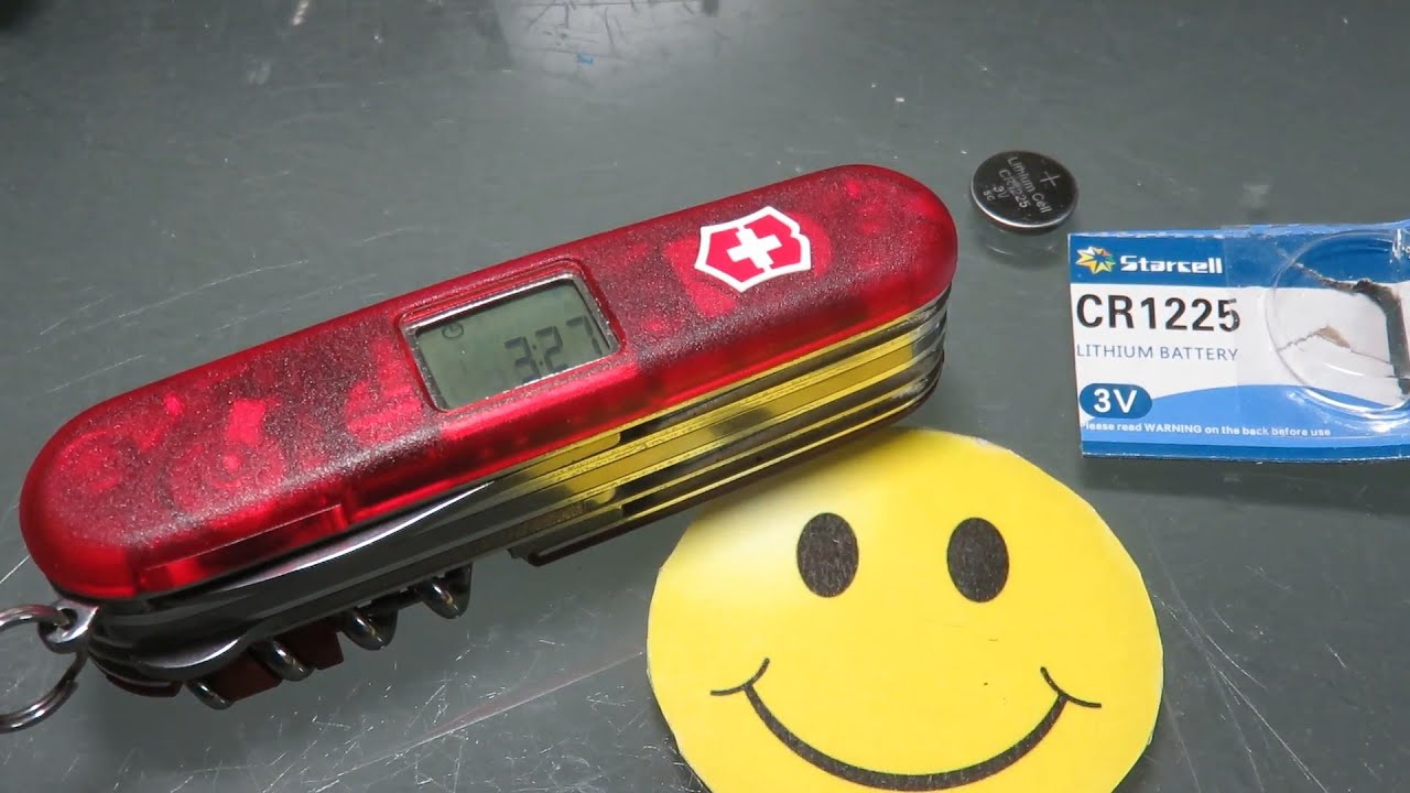 Maintenance of my Victorinox Traveller Lite!
