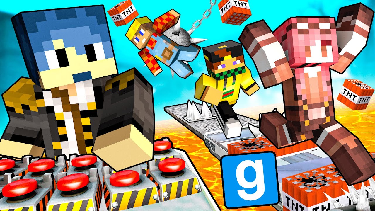 SFIDO I MIEI AMICI ALLA DEATHRUN ESTREMA DI GMOD!