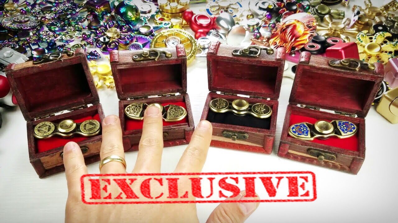 RARE TREASURE FIDGET HAND SPINNERS + 25 Giveaways!
