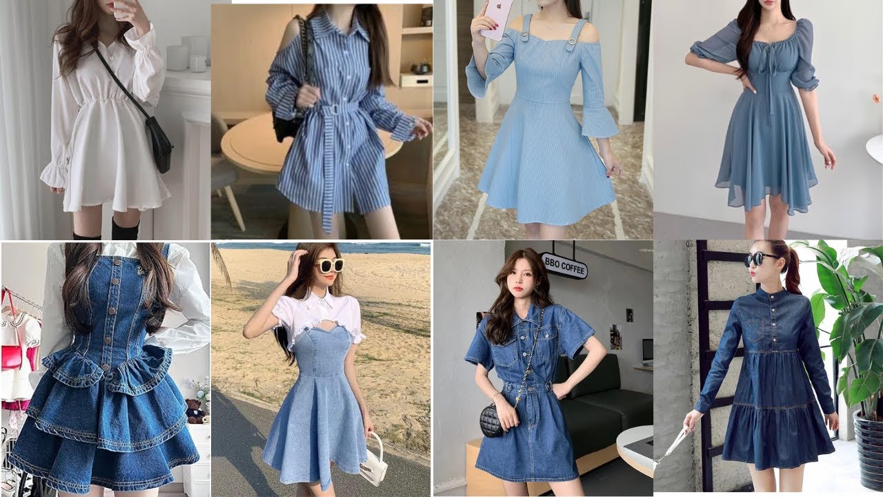 Korean Short Frock Design | Frock Design For Girls | Short Frock Ideas | Worldwide Dresses Design