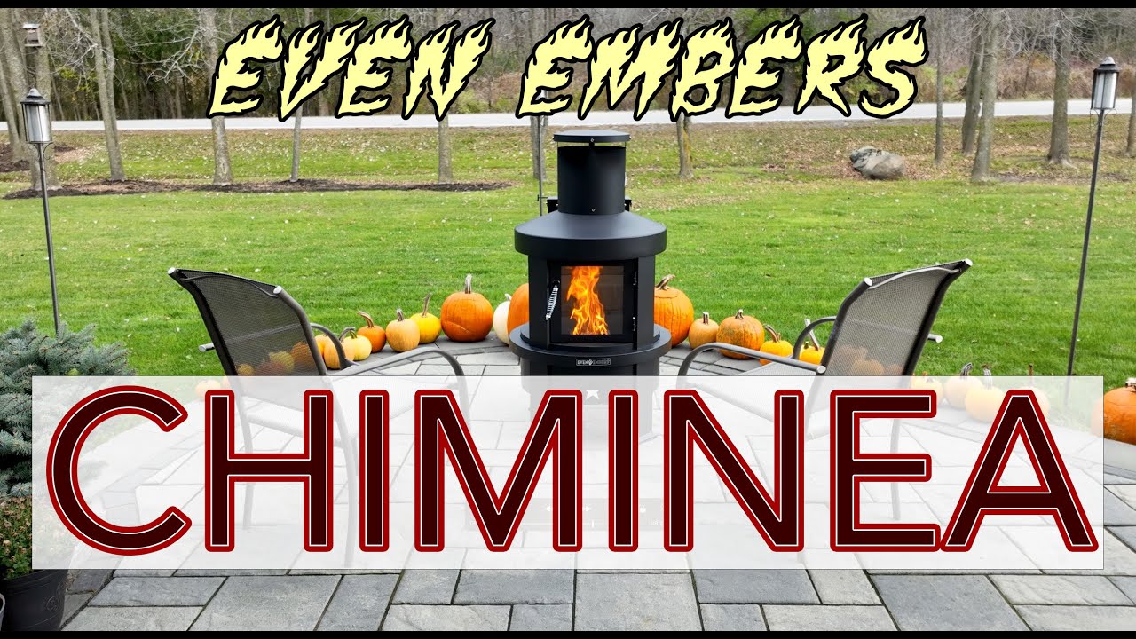 Обзор уличного пеллетного камина Even Embers Chiminea
