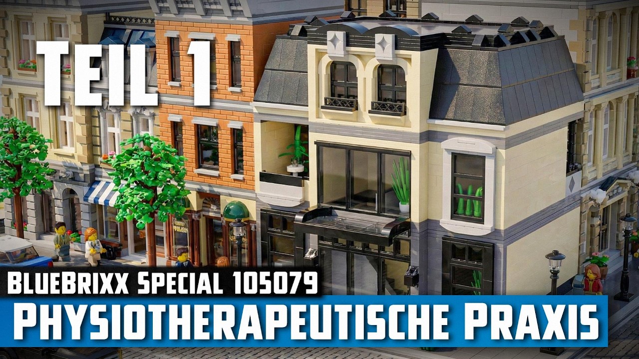 BlueBrixx Special 105079 - Physiotherapeutische Praxis (2022) | Aufbau - Live-Bauen #1