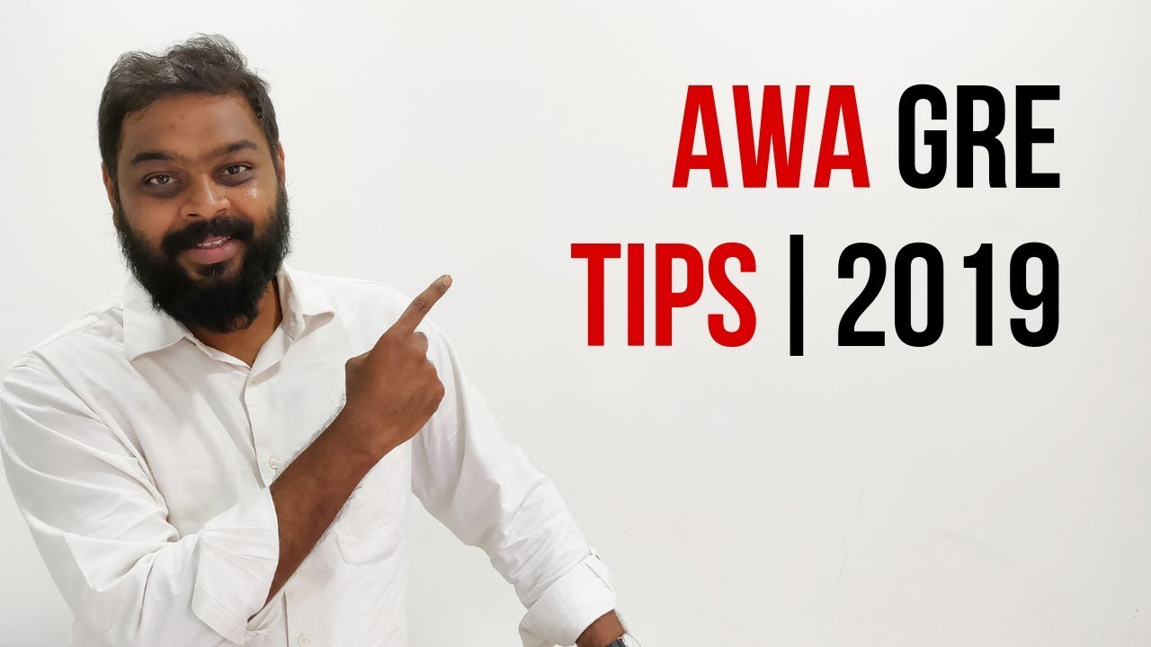 AWA GRE Tips | 2019