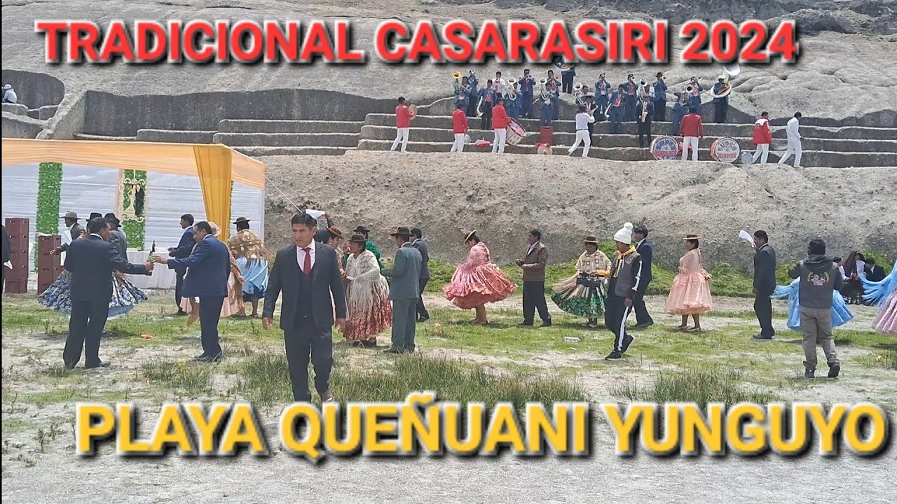 matrimonio de JUAN Y JOSEFINA 2023 PLAYA QUEÑUANI YUNGUYO BANDA SÚPER REBELDES