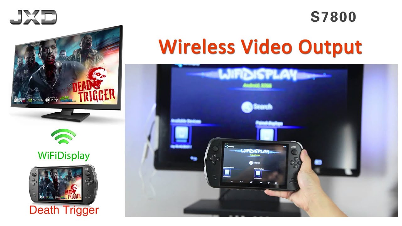 JXD S7800 Android Game Console 7 inch,GamePad3