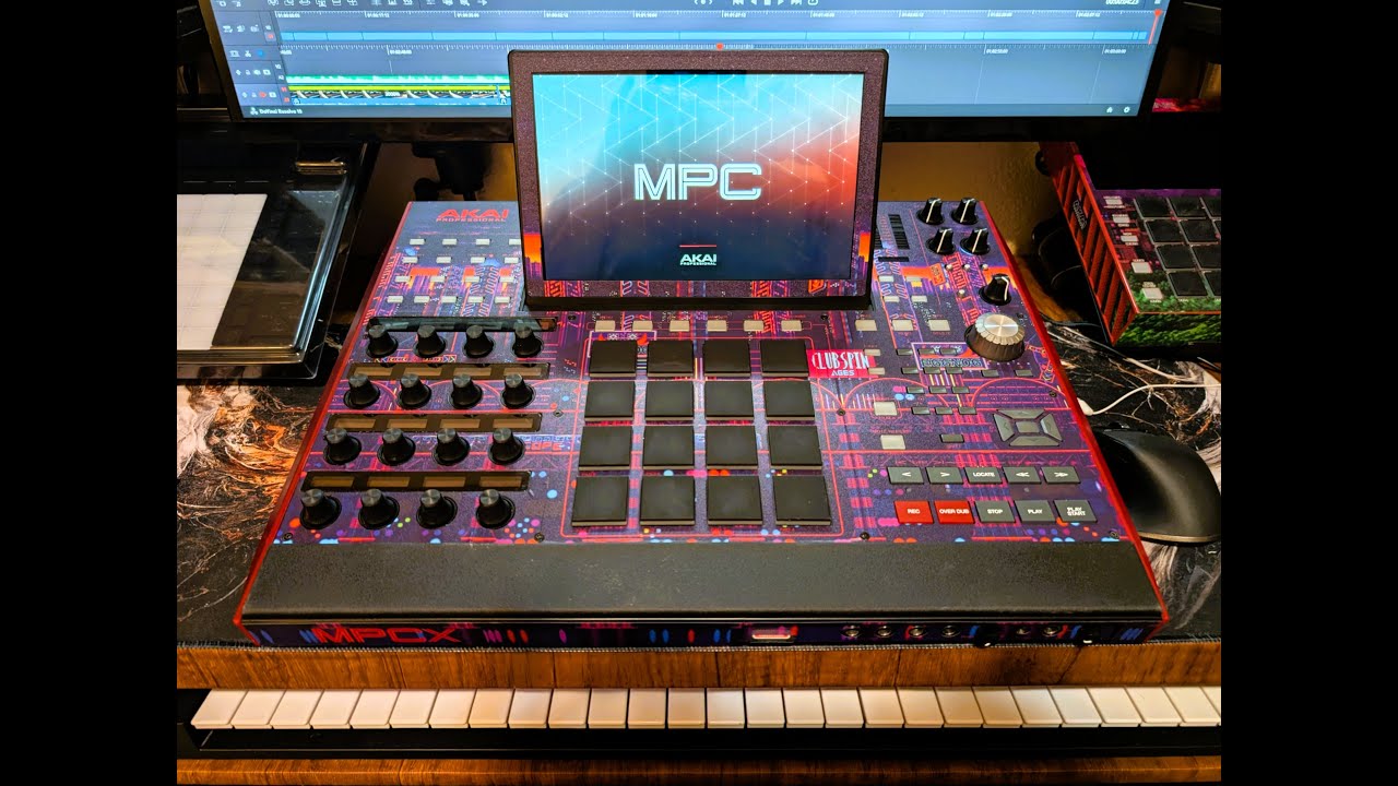 Adding a(nother) skin to my MPC X (thanks to Styleflip.com)