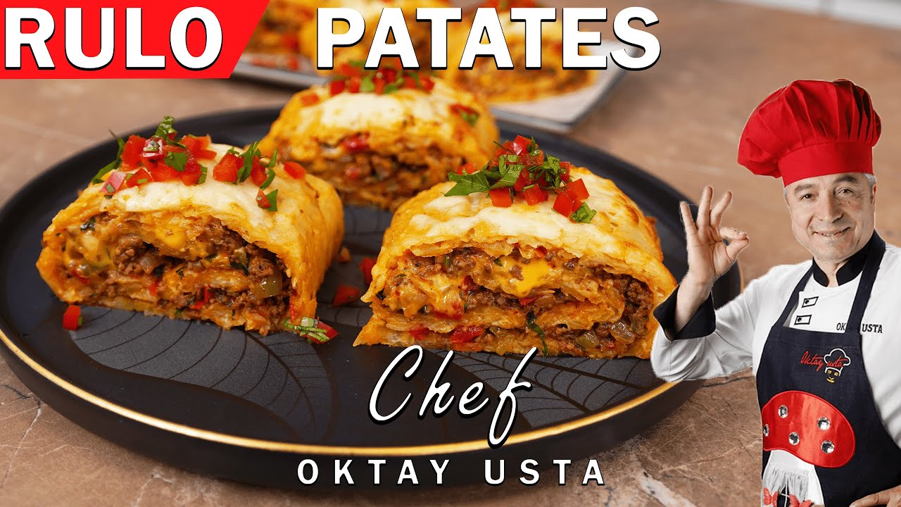 RULO PATATES❗Sofranıza Geldiği Gibi Bitecek Bir Tarif