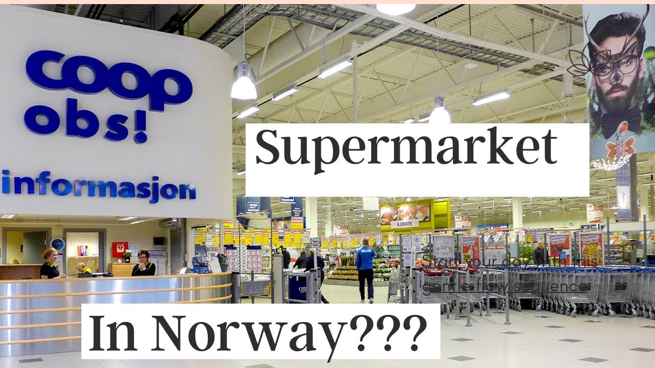 Supermarkets in Norway????/ Siêu thị ở Nauy có gì???