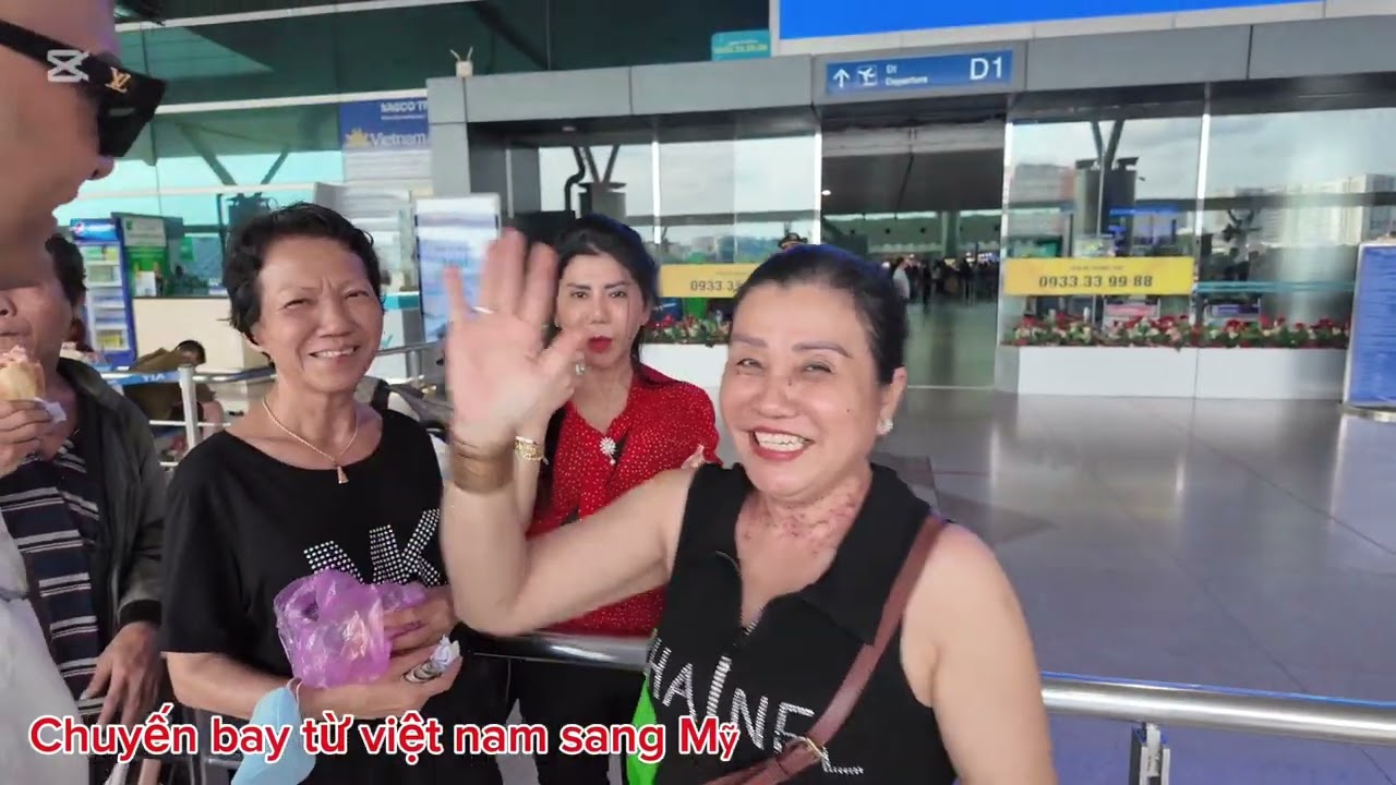 Chuyến bay từ Việt nam sang Mỹ