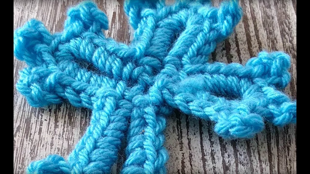 Быстрый узор для вязания крючком закладки крестиком