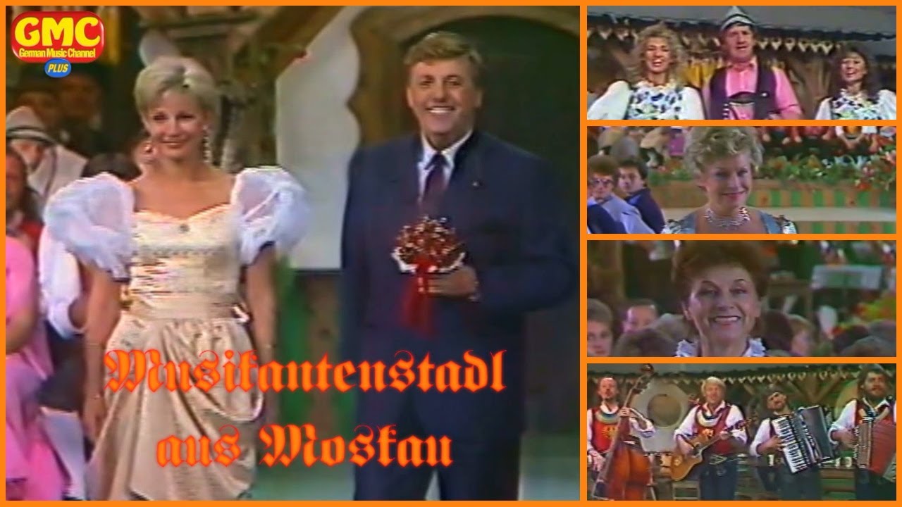 Musikantenstadl aus Moskau 1988 - präsentiert von Karl Moik & Tatyana Vedeneeva