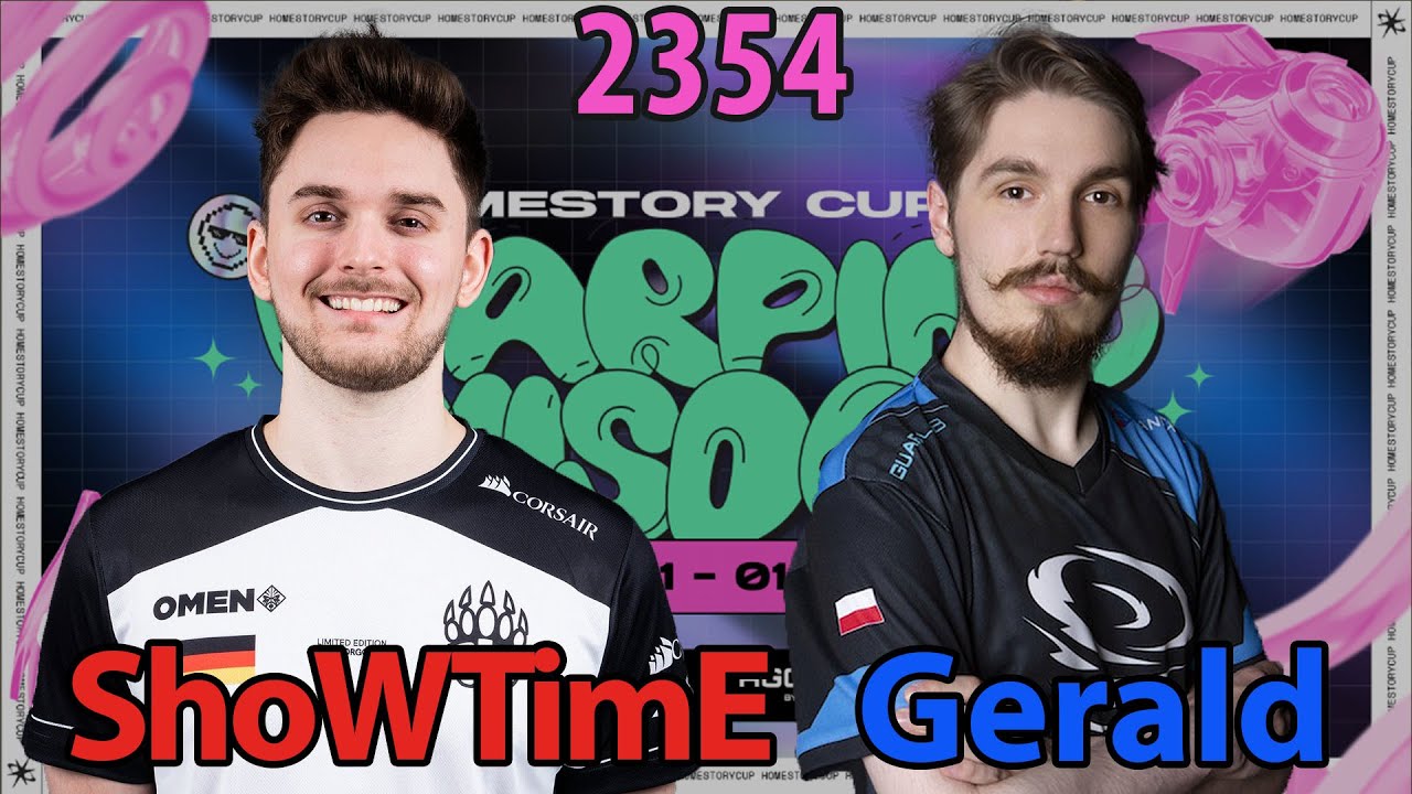 🇩🇪 ShoWTimE (P) vs 🇵🇱 Gerald (P) - HomeStory Cup XXVI - StarCraft 2 - 2354