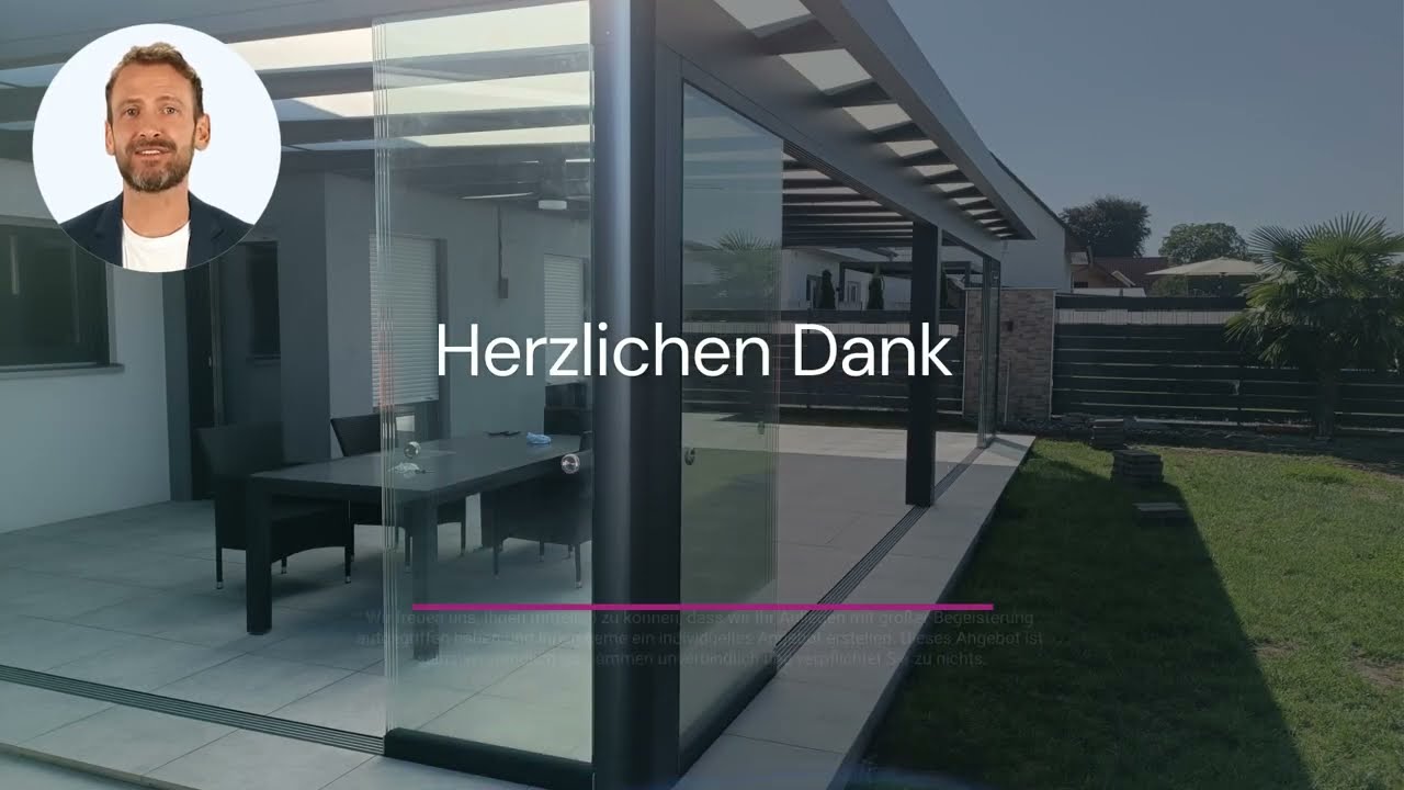 Glasschiebewand - Modernes Design f&uuml;r flexible Raumgestaltung