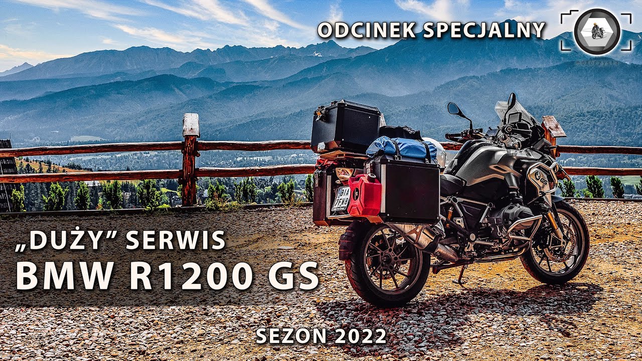 Serwis BMW R1200 GS po 40000km. Jak zrobić za 1100zł 2022 [4K]