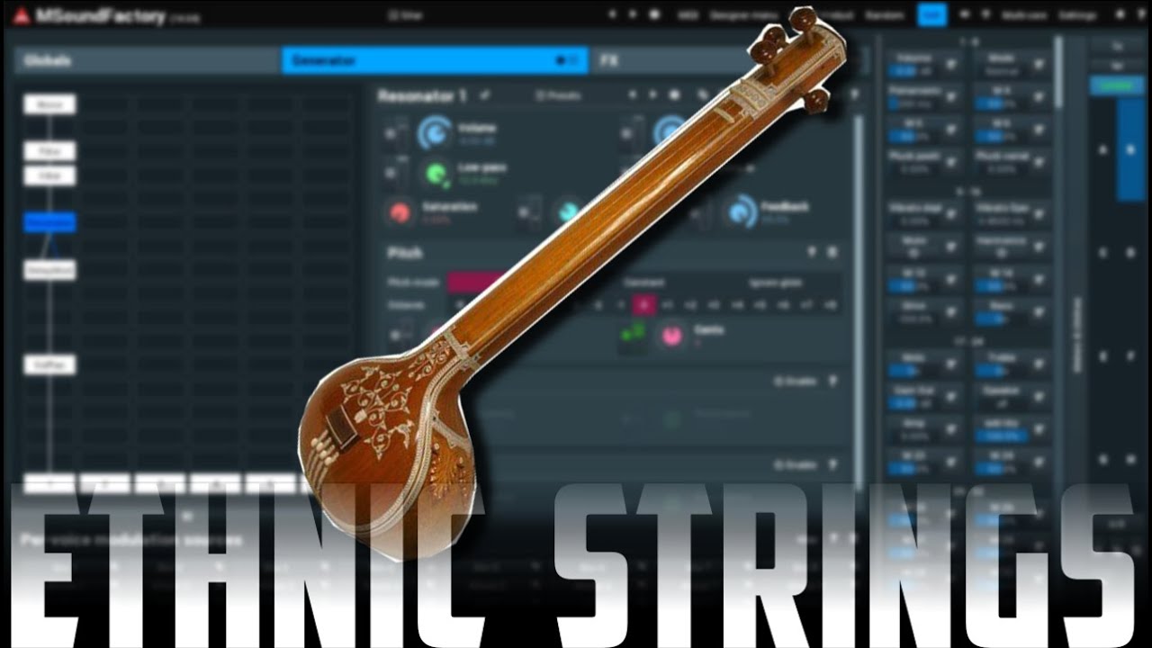New String Ideas in MSoundfactory
