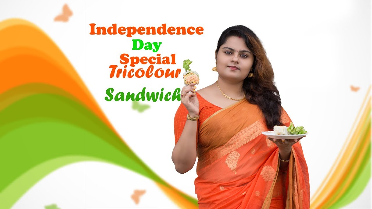 Tricolour Sandwich |How to make Tricolour Sandwich | Independence Day or Republic Day Recipes|