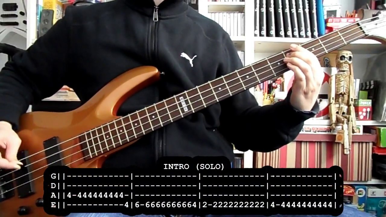 MISFITS - Saturday night (bass cover w/ Tabs)