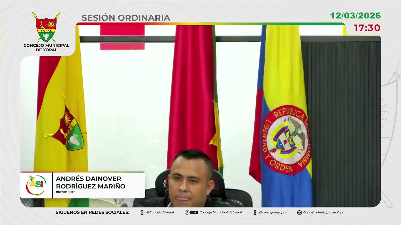 Sesión Ordinaria l 12/03/2026