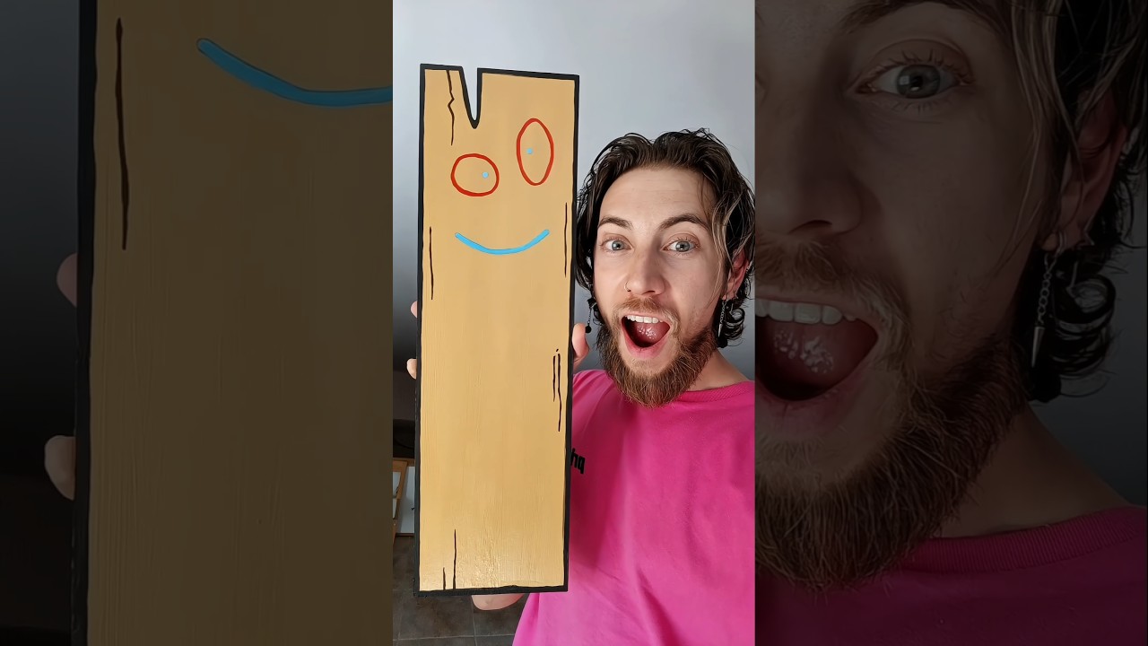 PINTO a TABL&Oacute;N de Ed, Edd y Eddy en una Tabla
