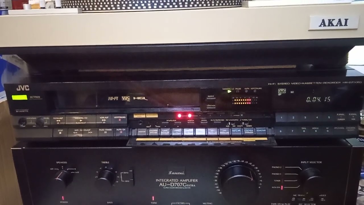 JVC HR D-750 EE против хлама