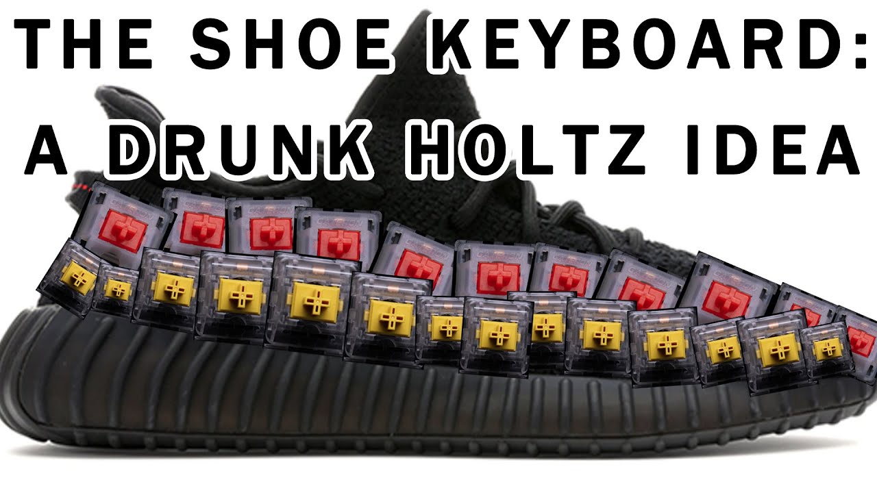 I am making a keyboard shoe