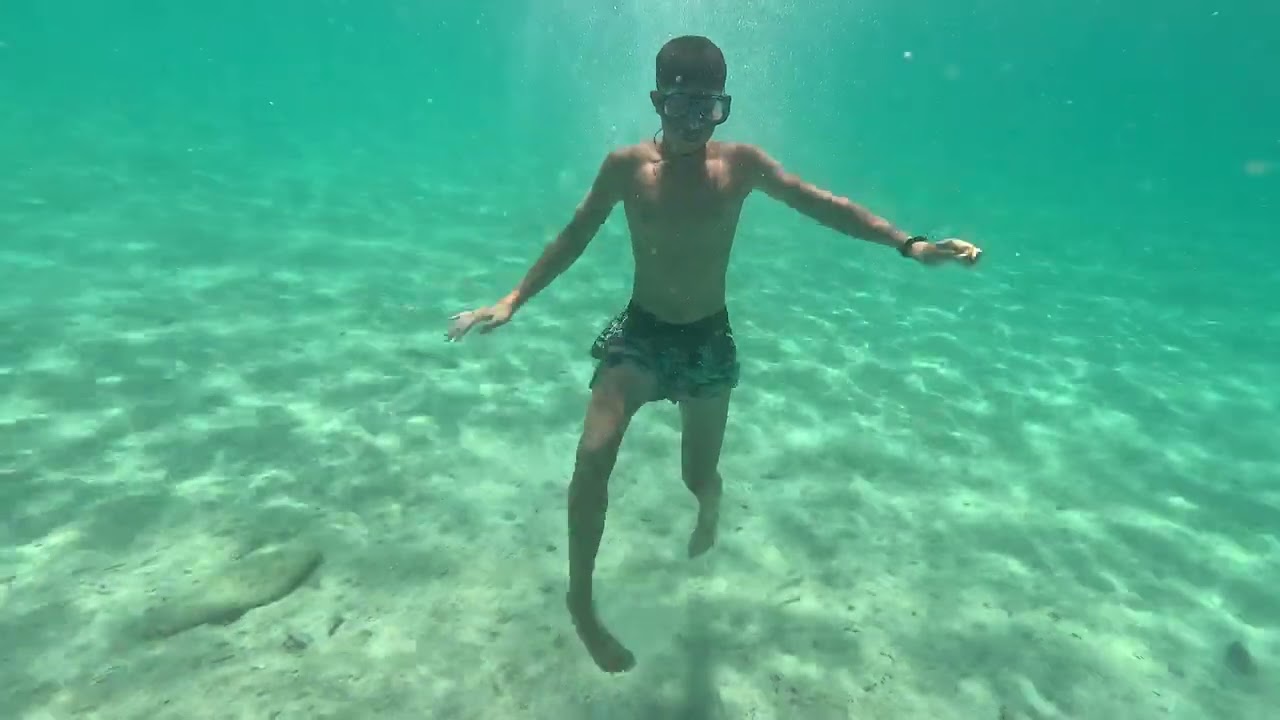Lagonisi Beach- Sithonia,  underwater, 29-July-2024
