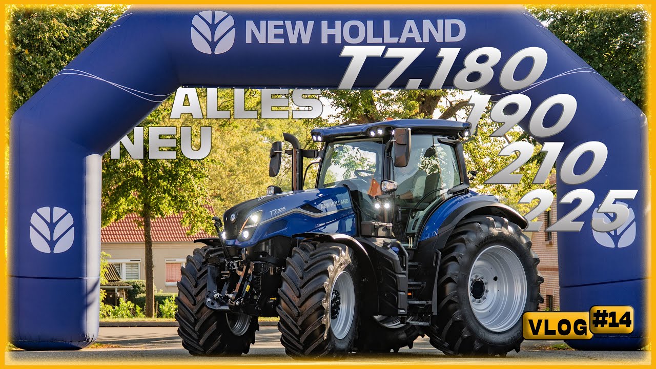 Vorstellung des neuen NewHolland T7