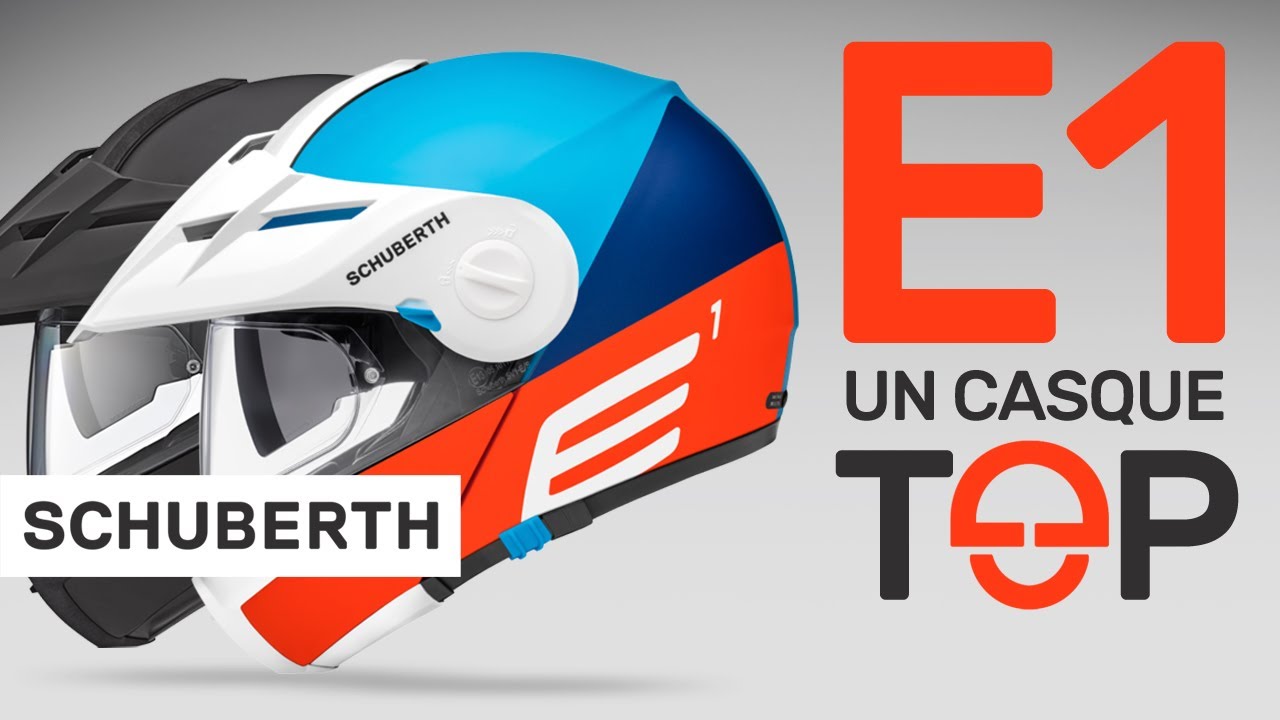 Le Schuberth E1 est un C3 PRO avec casquette