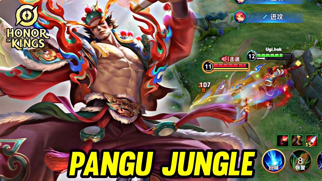 HOK : PANGU GAMEPLAY | IN JUNGLE - HONOR OF KINGS