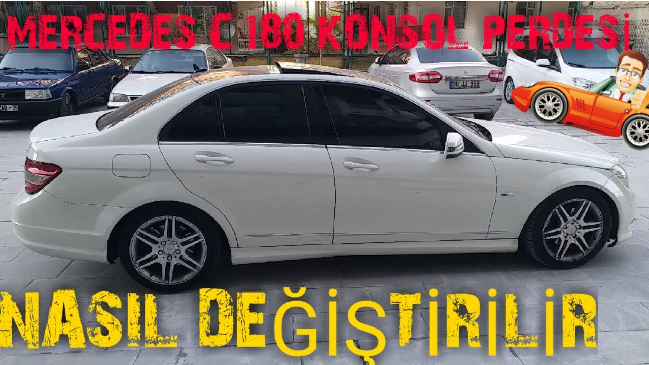 Mercedes Ön Konsol Perdesi Nasıl Değiştirilir(2012 Model)