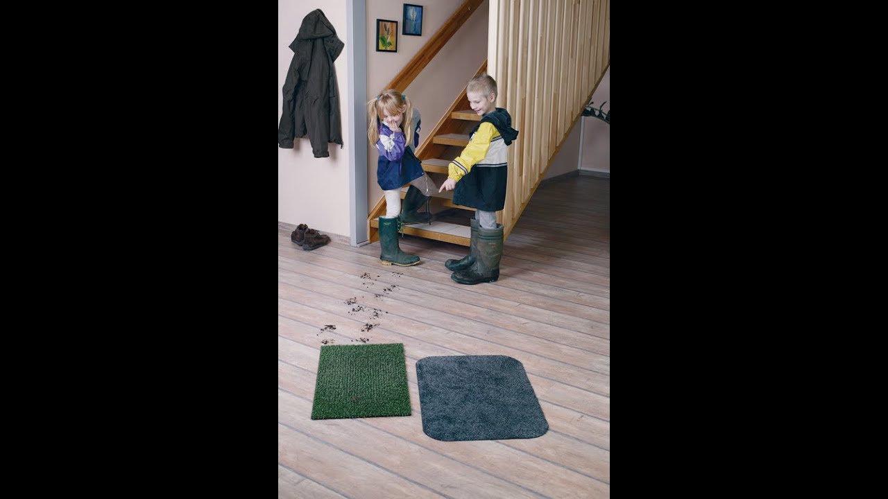 Magic Mat the best super absorbent mat by Floorguard  Traps and absorbs dirt, debris and moisture
