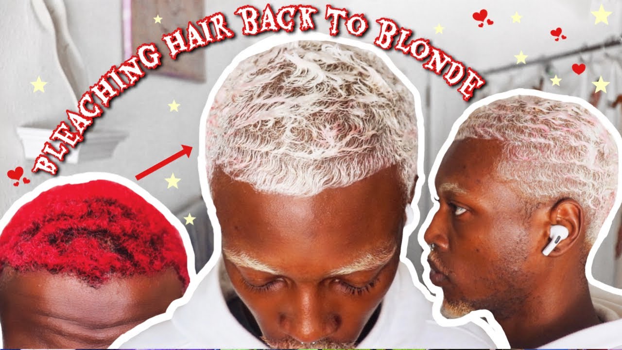 Back to Blonde | Bleaching Red Hair to Platinum Blonde | Elii Ormond