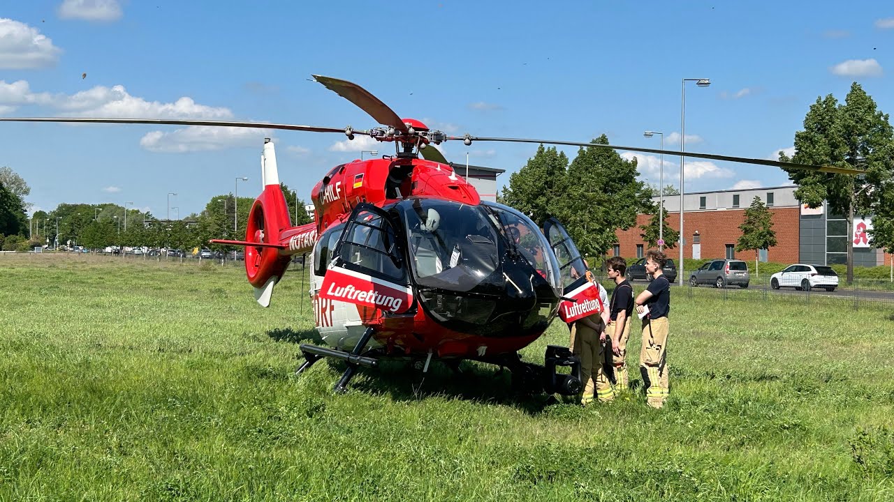 Christoph 100 D-HILF H145 Heerstraße Fort Hahneberg #helicopter