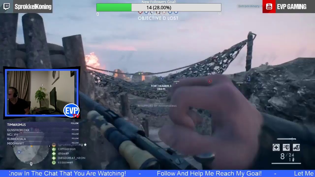 EVP.TV  Battlefield 1  (RECORDED LIVESTREAM)