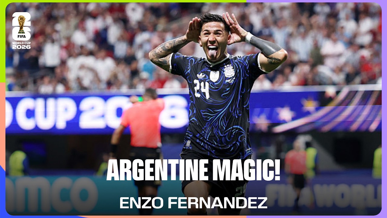 Enzo Fernandez Goal | England 1-2 Argentina | FIFA World Cup 2026&trade;